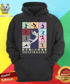 Top In My Volleyball Era Retro Hoodie