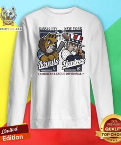 Top Kansas City Royals Vs New York Yankees MLB American League 2024 Mascot Sweatshirt