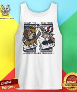 Top Kansas City Royals Vs New York Yankees MLB American League 2024 Mascot Tank-top