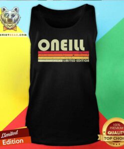 Top Oneill Surname Retro Vintage 80s 90s Birthday Reunion Tank-top