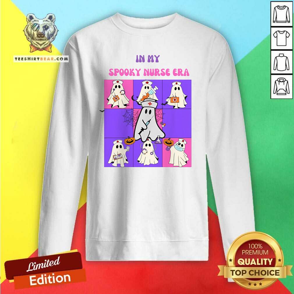 Top Spooky Nurse Halloween In My Spooky Nurse Era Sweatshirt