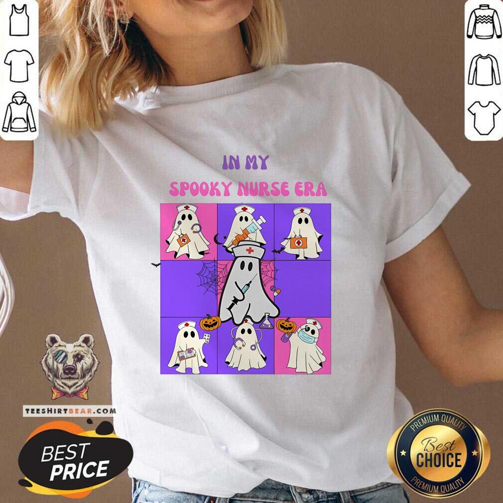 Top Spooky Nurse Halloween In My Spooky Nurse Era V-neck