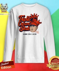 Top Tarik Skubal Triple Crown Sweatshirt