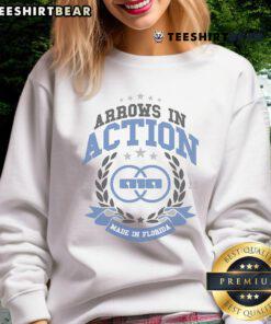 Awesome Arrows in Action sweatshirt made in Florida, featuring a stylish design perfect for casual wear.