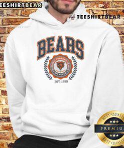 Alt Text: Awesome Chicago Bears Team Crest Est 1920 Hoodie featuring classic logo and stylish design for fans.