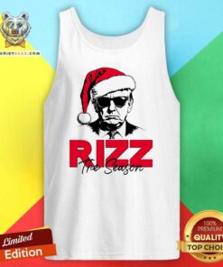 Awesome Donald Trump Rizz The Season Christmas Tank-top