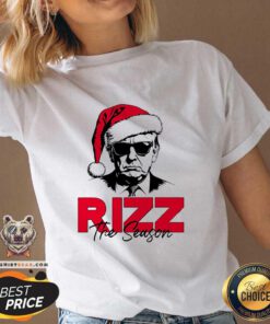 Awesome Donald Trump Rizz The Season Christmas V-neck