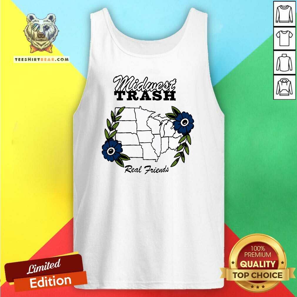 Awesome Real Friends Midwest Trash Tank-top