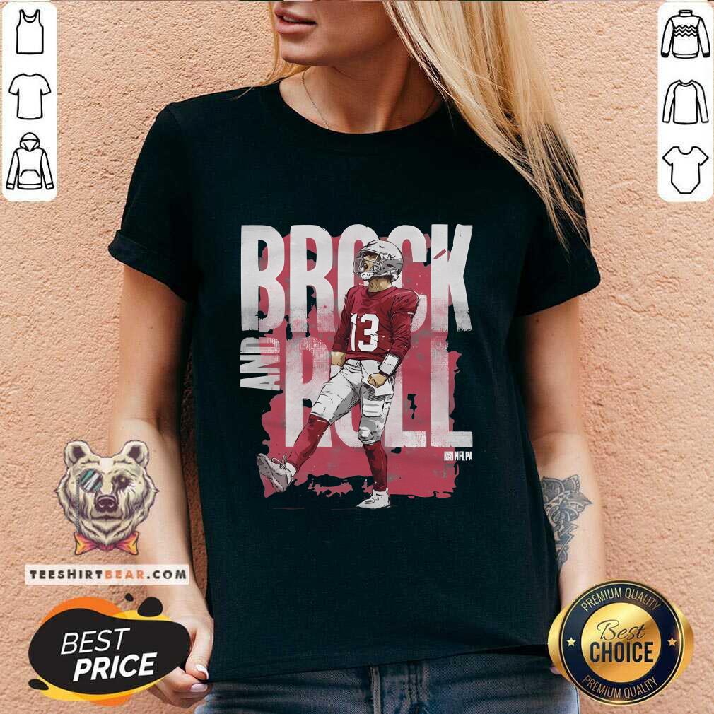 Funny Brock Purdy San Francisco Brock And Roll V-neck