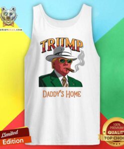 Funny Donald Trump Won Election Inauguration Maga Daddy's Home Tank-top
