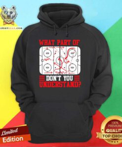 Funny Hockey Mastery What Part Of This Don't You Understand Hoodie