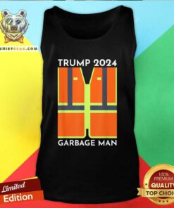 Funny Trump 2024 Garbage Man Garbage Patriots Support Tank-top