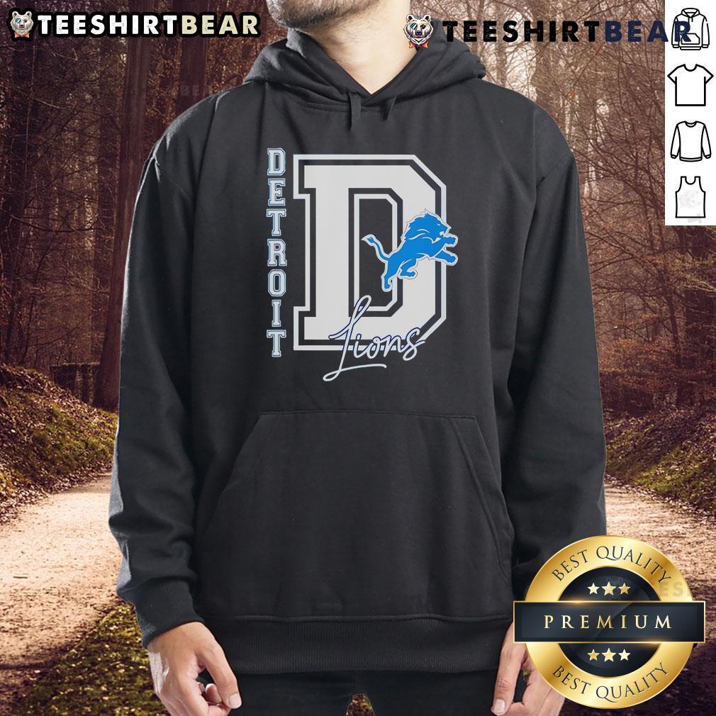 Detroit Lions hoodie featuring 'Good Detroit Lions' logo, perfect for fans who appreciate unique sports apparel.