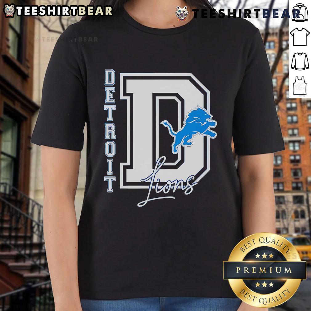 Good Detroit Lions They Not Like Us logo on a stylish ladies tee, perfect for fans showcasing team spirit.