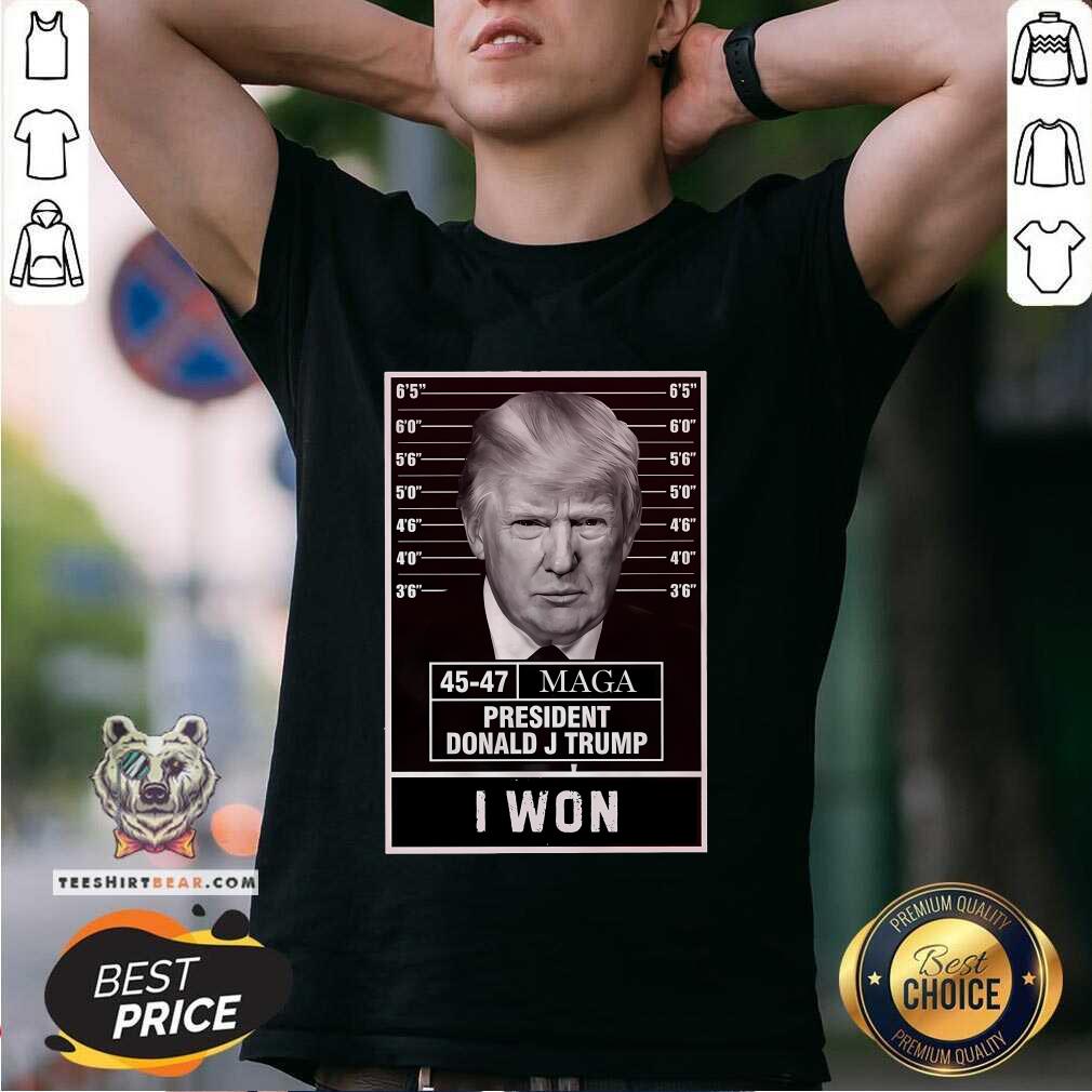 Good Donald Trump Won Election Inauguration Maga T-Shirt