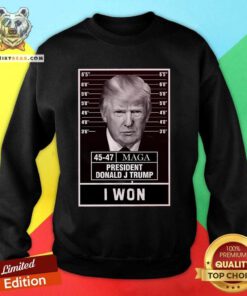 Good Donald Trump Won Election Inauguration Maga Sweatshirt