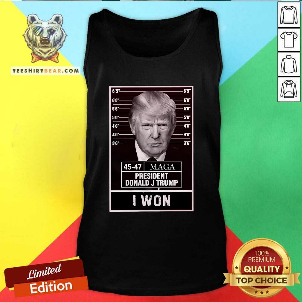 Good Donald Trump Won Election Inauguration Maga Tank-top