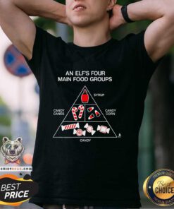 Good Elf Four Main Food Groups T-Shirt
