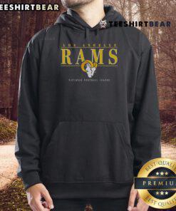 Good Los Angeles Rams signature bar hoodie featuring team colors and logo, perfect for fans and game day wear.