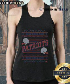 Good New England Patriots holiday tank top featuring festive design and team logo, perfect for game day celebrations.