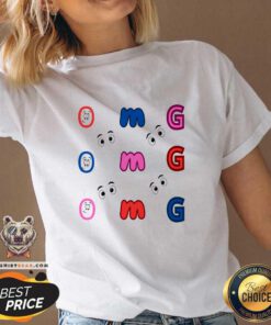Good OMG Mets Grimace V-neck