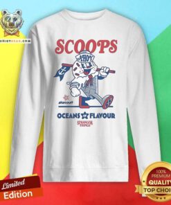 Good Stranger Things Scoops Ahoy Oceans Of Flavour Sweatshirt