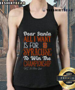 Good Syracuse Orange All I Want Tank Top featuring bold logo design, perfect for game days and casual wear.