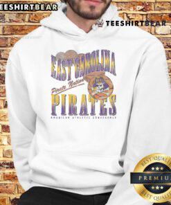 Happy East Carolina Pirates Baller Bounce Hoodie in purple with logo, perfect for fans and game day wear.