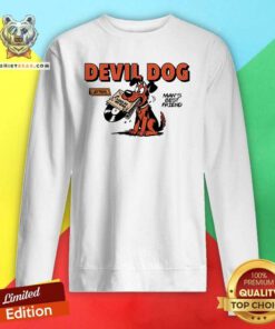 Hot Devil Dog Man's Best Friend Sweatshirt