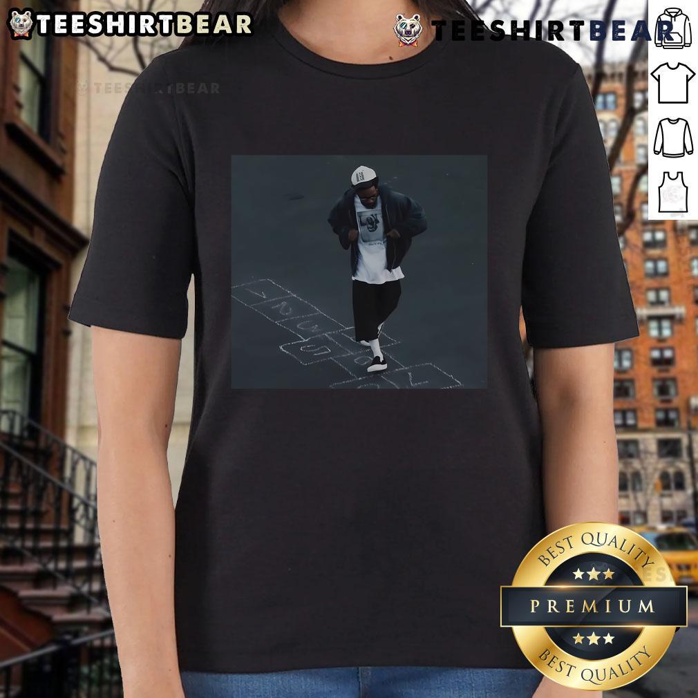Hot Kendrick Lamar Hopscotch Not Like Us Ladies Tee featuring vibrant design and stylish fit for fans.
