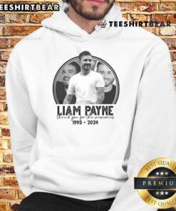 Hot Liam Payne Thank You For The Memories 1993-2024 Hoodie featuring stylish design and vibrant colors.