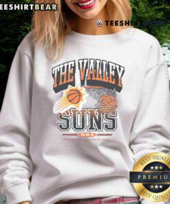 Hot Phoenix Suns City Edition No Look Sweatshirt in vibrant colors, perfect for fans and stylish sportswear enthusiasts.