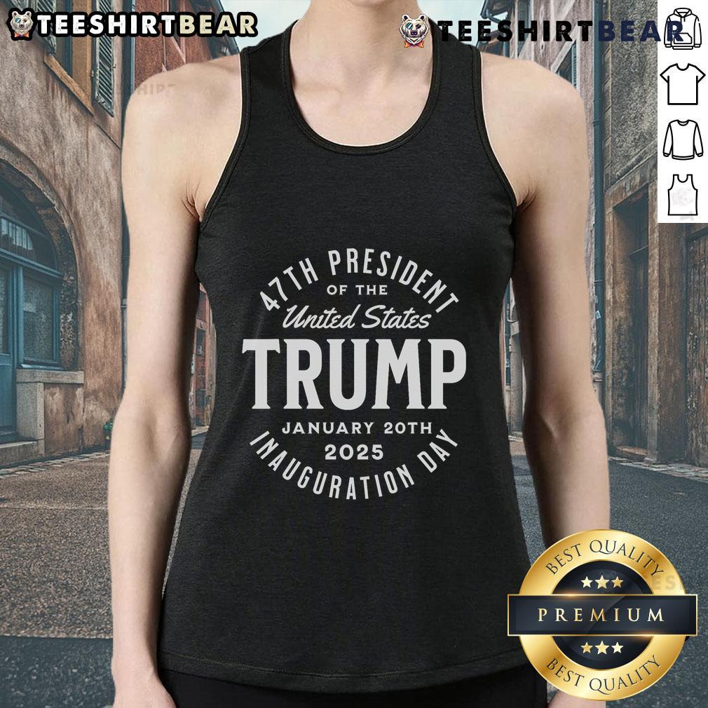 Hot President Trump wearing a tank top on Inauguration Day 2025, showcasing a bold fashion statement.
