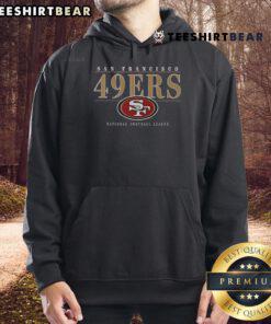 Hot San Francisco 49ers signature bar hoodie in vibrant red, featuring the team's logo and stylish design for fans.