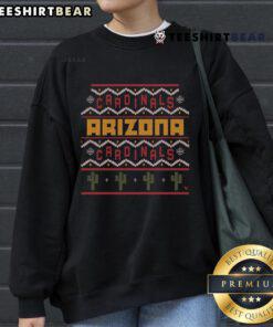 Cozy Nice Arizona Cardinals Holiday Sweatshirt with festive design, perfect for game day and winter festivities.