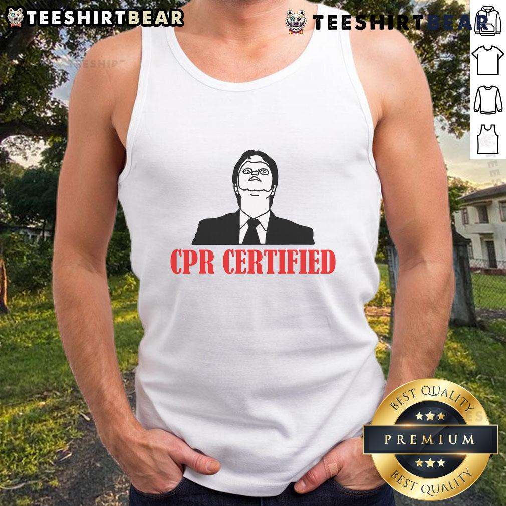 Stylish Nice CPR Certified Tank Top in vibrant colors, perfect for training sessions and casual wear.
