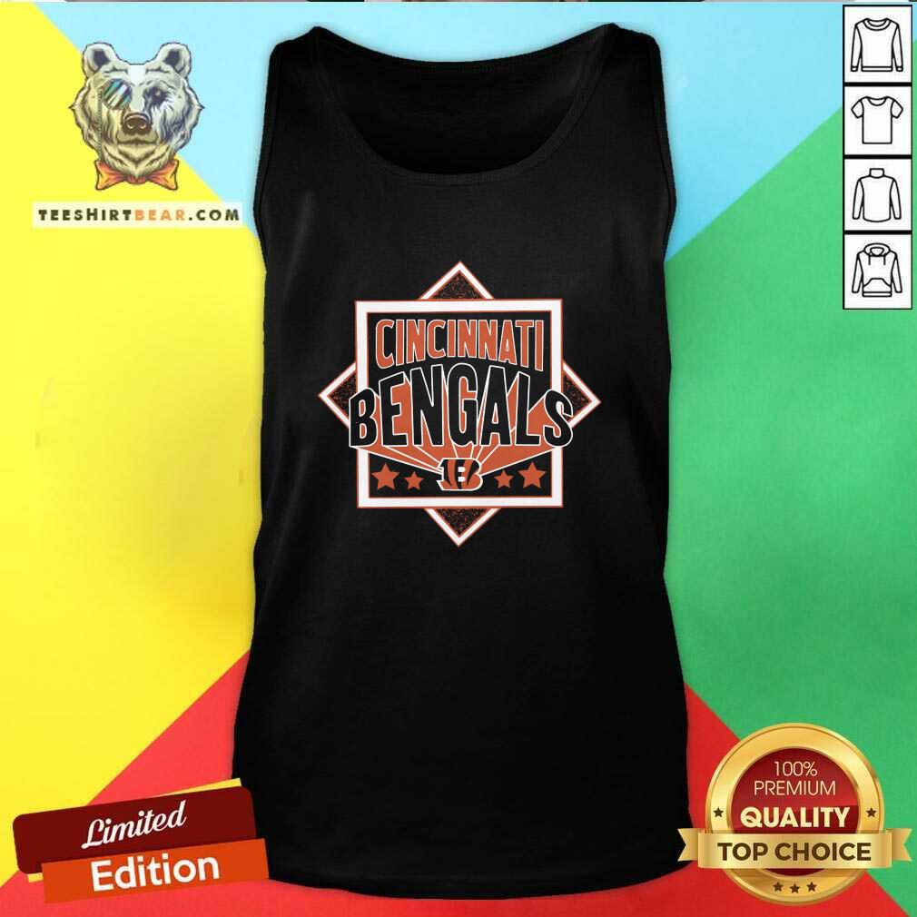 Nice Cincinnati Bengals Stars Tank-top