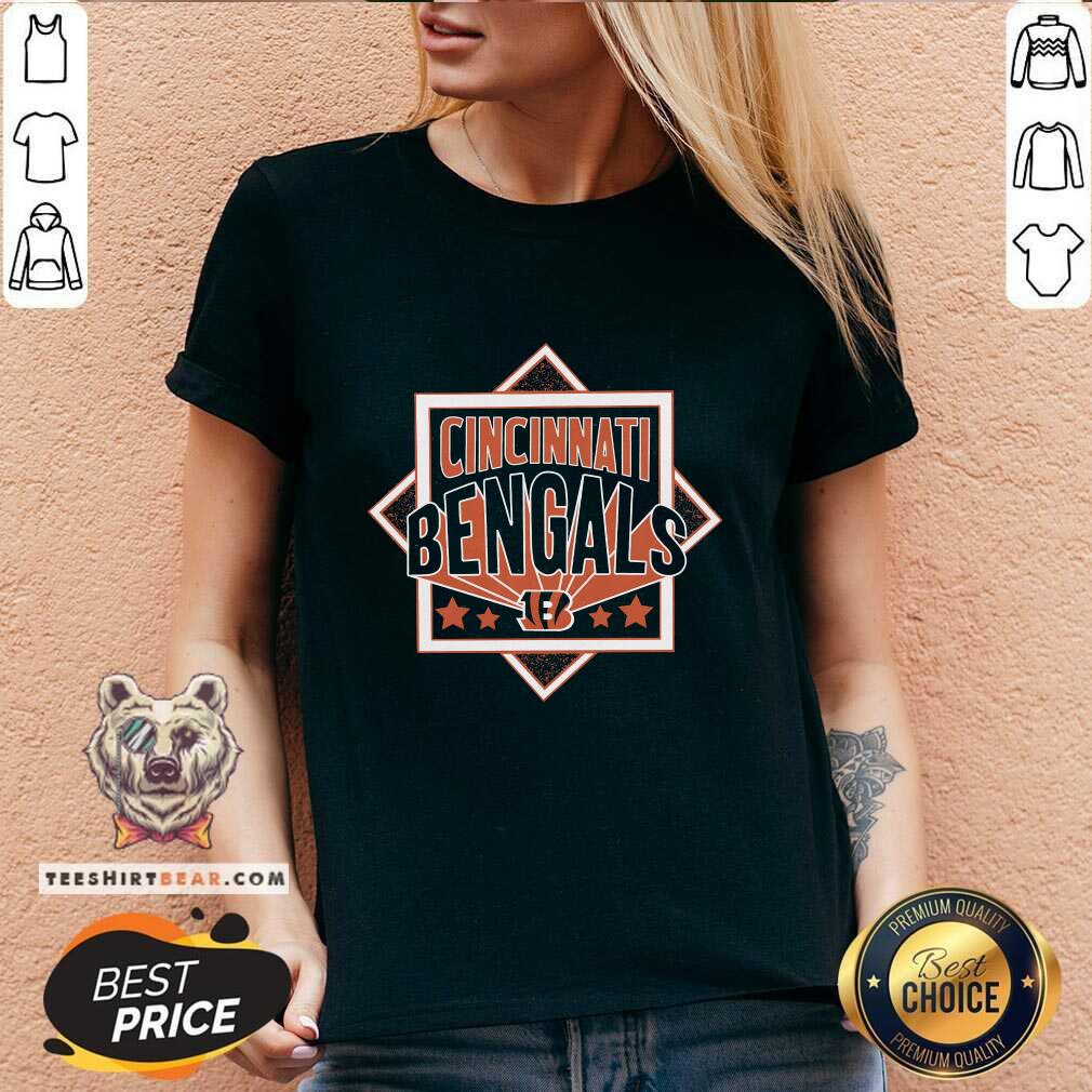 Nice Cincinnati Bengals Stars V-neck