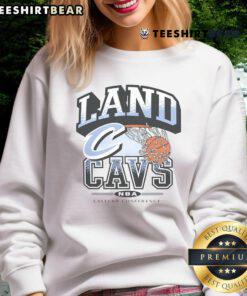 Nice Cleveland Cavaliers City Edition No Look Sweatshirt featuring team colors and logo, perfect for fans and casual wear.