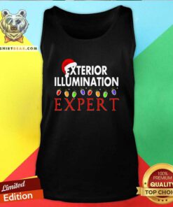 Nice Exterior Illumination Expert Christmas Light Decorator Tank-top