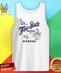 Nice Free State Brewery Lawrence Kansas Tank-top