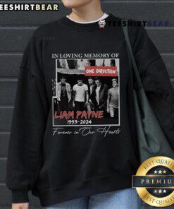 Nice In Loving Memory Of Liam Payne 1993-2024 Forever In Our Heart Sweatshirt design featuring heartfelt tribute.
