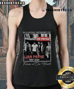 Nice in Loving Memory of Liam Payne 1993-2024 Forever in Our Heart tank top design with heartfelt tribute.