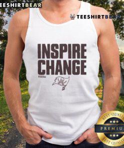 Alt Text: Stylish Nice Tampa Bay Buccaneers Inspire Change tank top showcasing team spirit and support for social initiatives.
