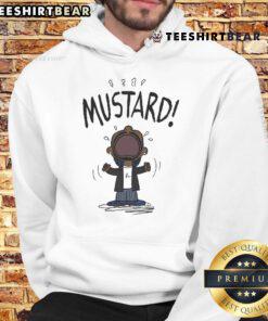 Official Ali Graham mustard hoodie featuring a stylish design and cozy fit, perfect for casual wear and trendy outfits.