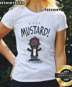 Official Ali Graham Mustard Ladies Tee featuring a stylish design in mustard yellow for trendy women's fashion.