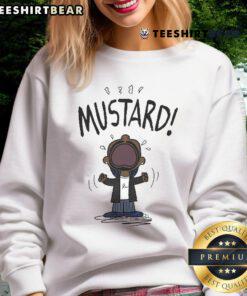 Official Ali Graham Mustard Sweatshirt featuring a cozy design, perfect for casual wear and fans of Ali Graham.