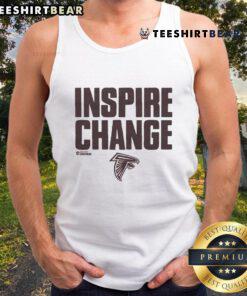 Official Atlanta Falcons Inspire Change Tank Top featuring team logo and vibrant colors for fans and supporters.