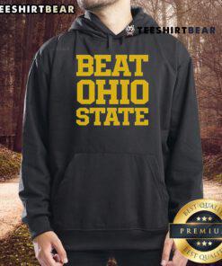 Official Beat Ohio State Hoodie featuring bold team colors and logo, perfect for showing school spirit at games.