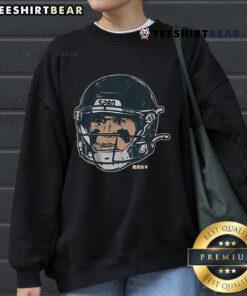 Official Bo Nix Crazy Eyes Sweatshirt featuring vibrant graphics and a comfortable fit for fans and sports enthusiasts.
